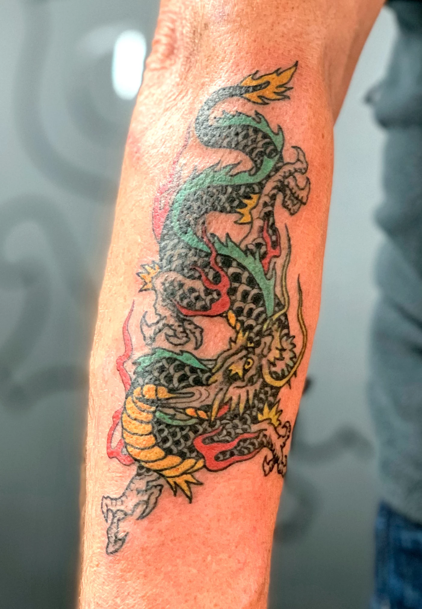 Japanese influenced tattoos by Oliver Munden